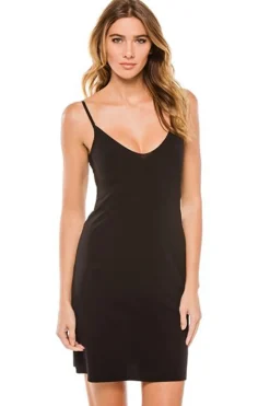 Adjustable Strap Knee Length Slip