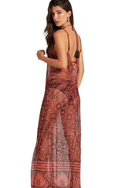 African Twist Maxi Dress