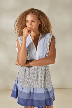 Alem Plunge Mini Dress