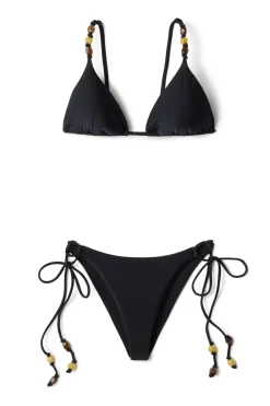 Beaded Brazilian Bikini Bottom