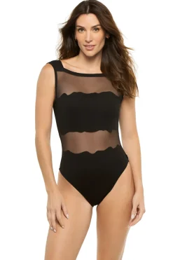 Billy High Neck One Piece Swimsuit