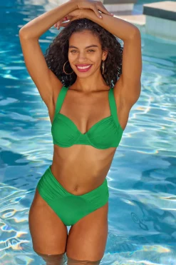 Brinley High Waist Bikini Bottom