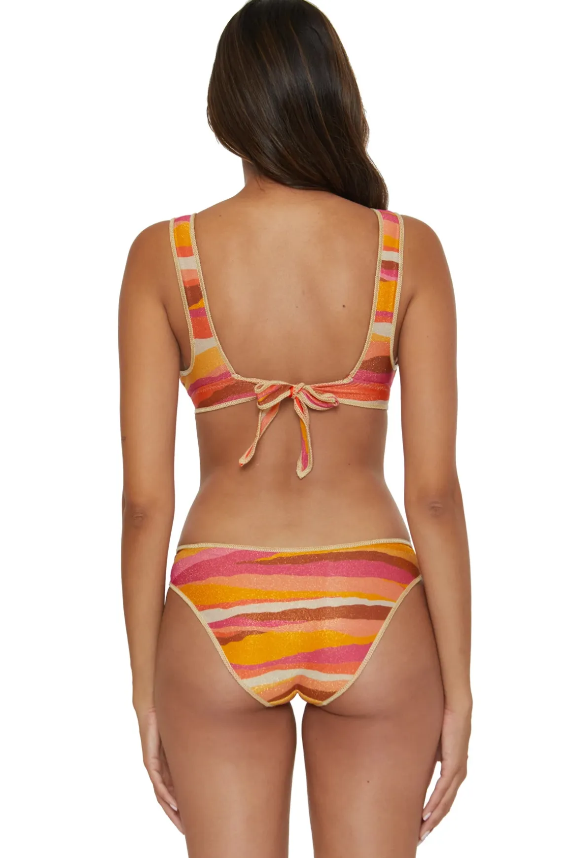 Callie Banded Triangle Bikini Top