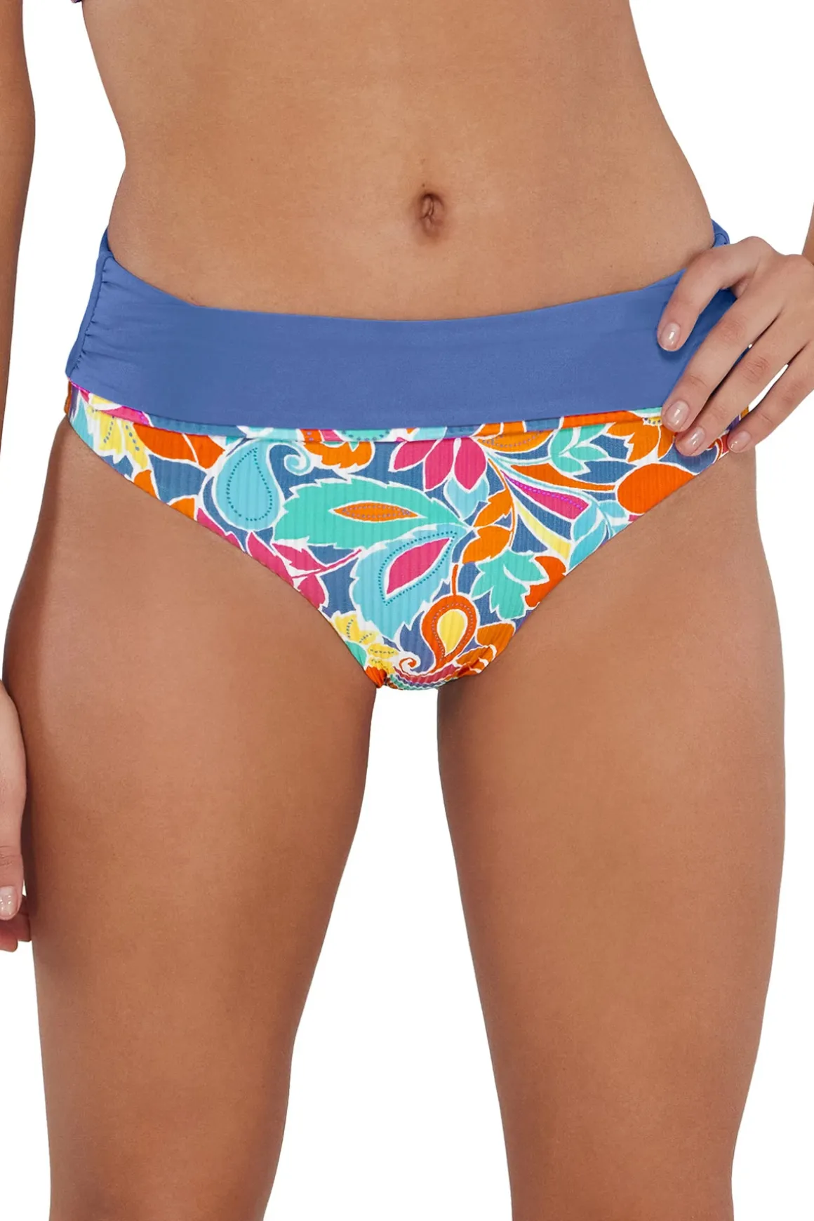 Capri High Waist Bikini Bottom