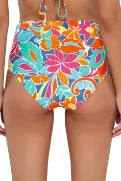 Capri High Waist Bikini Bottom