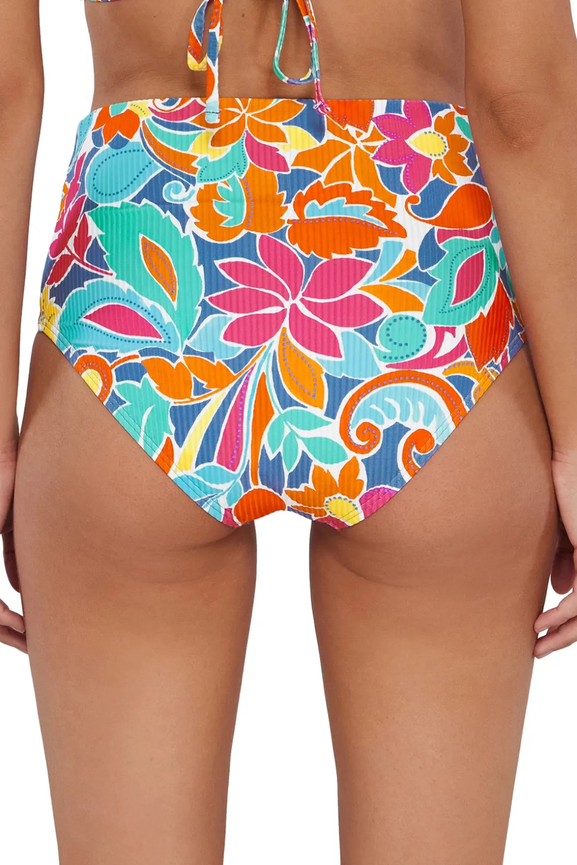 Capri High Waist Bikini Bottom