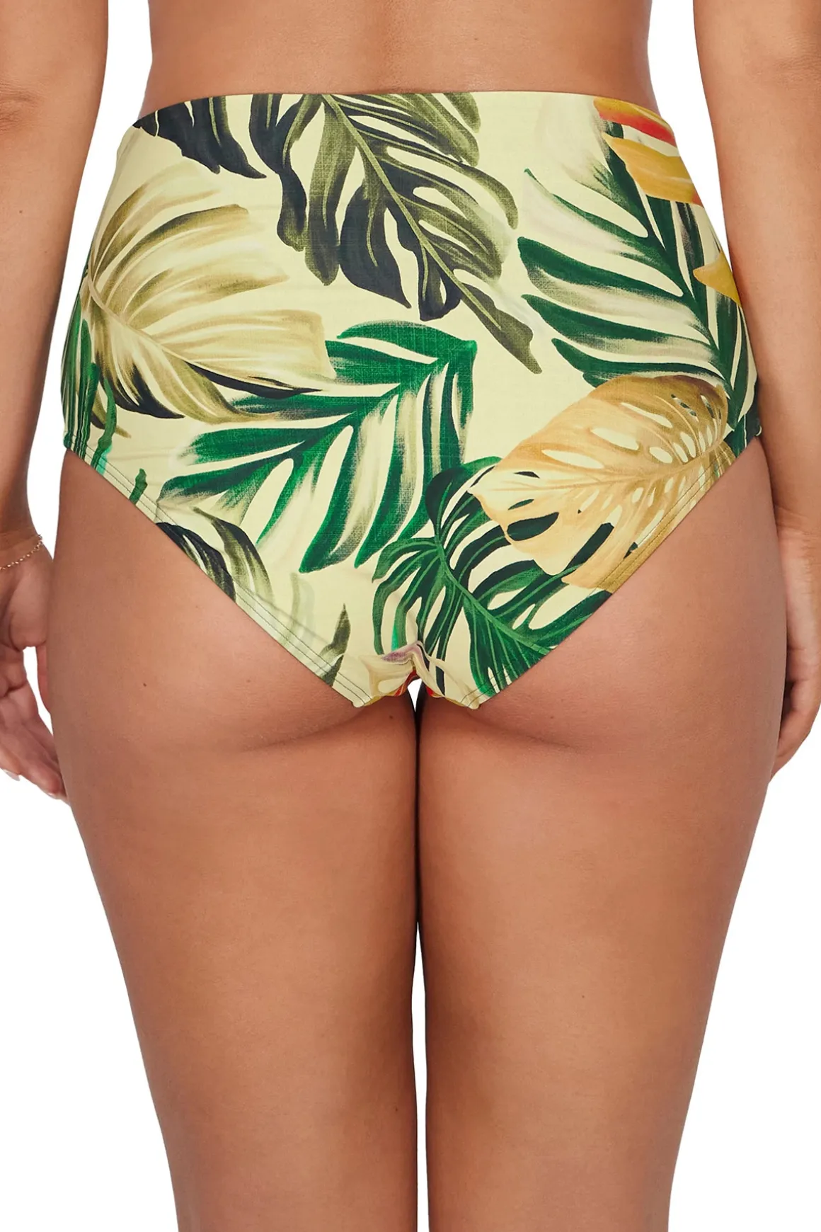 Capri High Waist Bikini Bottom