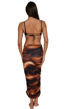 Caspian Mesh Cover-Up Dress