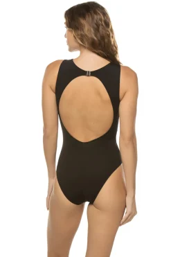 Charlie High Neck One Piece Swimsuit