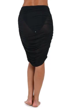 Convertible Midi Cover Up Skirt