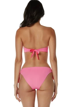 Coral Bandeau Bikini Top