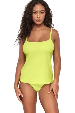 Coralie Convertible Strap Tankini Top (D+ Cup)