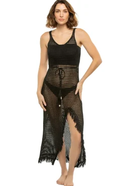 Crochet Midi Dress