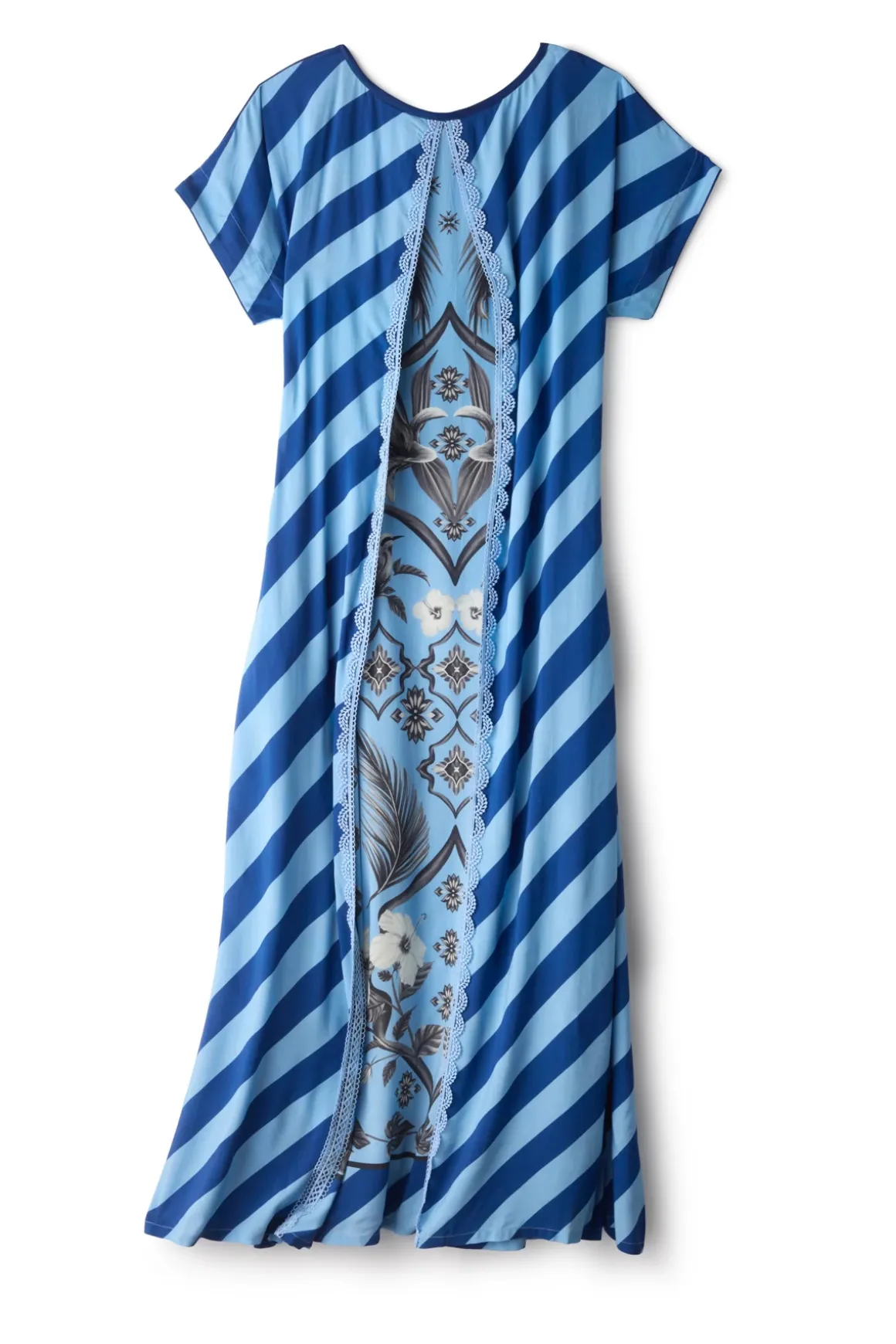 Draped Maxi Caftan