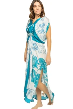 Draped Maxi Dress