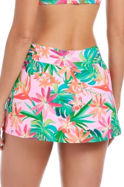 Draped Skirted Bikini Bottom
