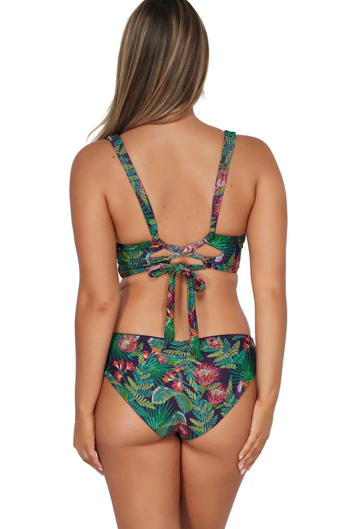 Elsie Underwire Bralette Bikini Top (E-H Cup)