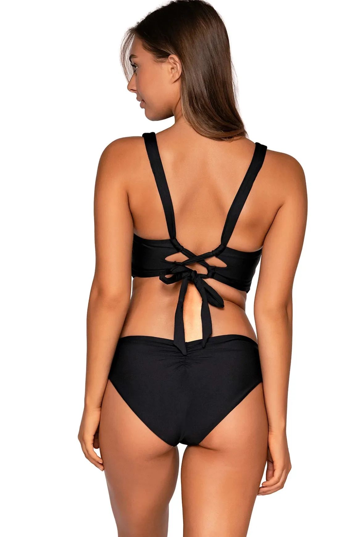 Elsie Underwire Bralette Bikini Top (D+ Cup)