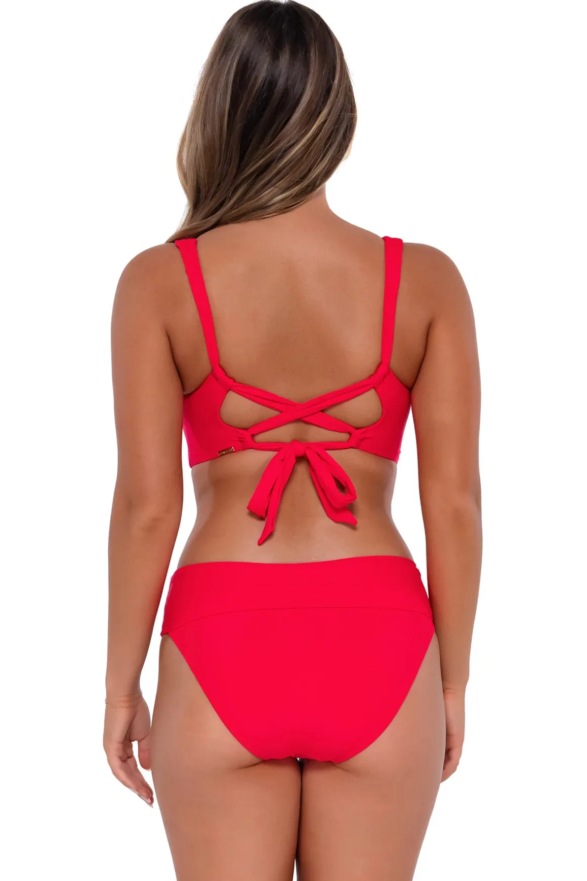 Elsie Underwire Bralette Bikini Top (E-H Cup)