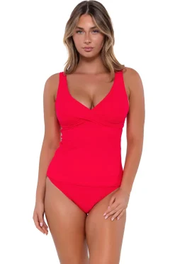 Elsie Underwire Tankini Top (D+ Cup)