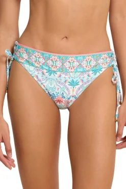 Embroidered Hipster Bikini Bottom