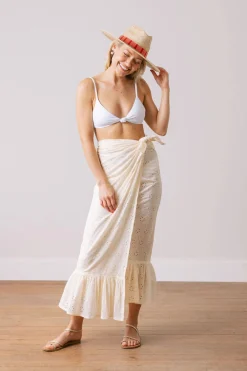 Eyelet Sarong