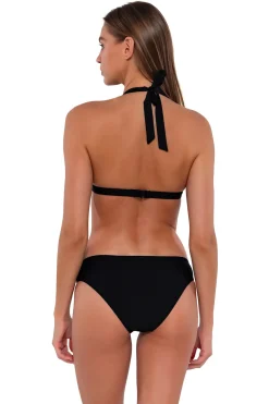 Faith Banded Halter Bikini Top