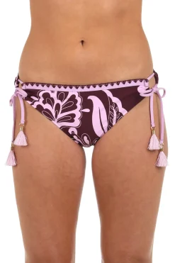 Fiji Flora Hipster Tie Side Bikini Bottom