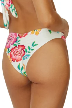 Floral Brazilian Bikini Bottom
