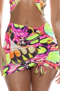 Flutter Scrunch Mini Skirt