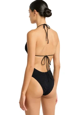 Fowler Beaded One Piece Swimsuit