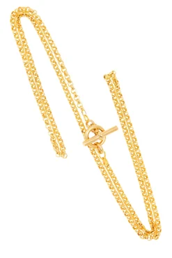 Gold Lariat Necklace