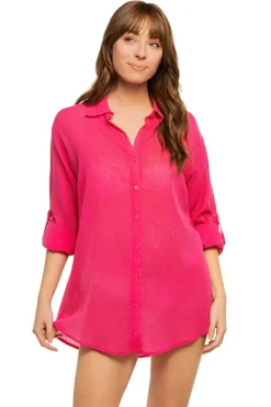 Graphic Shirt Dress