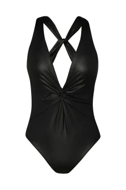 Hadley Twist Plunge One Piece Swimsuit