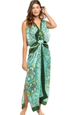 Hand Draped Long Gown