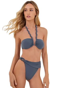 Holly Twist Bandeau Bikini Top