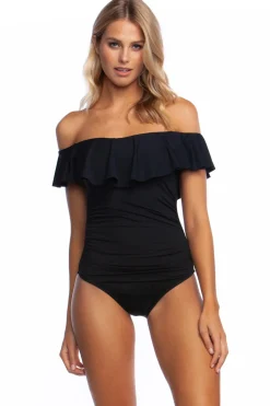 Island Goddess Ruffle One Piece