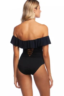 Island Goddess Ruffle One Piece