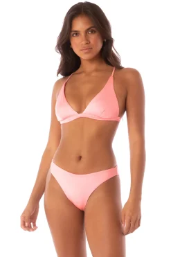 Ivy Longline Reversible Triangle Bikini Top