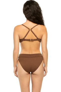 Jules Textured Bralette Bikini Top