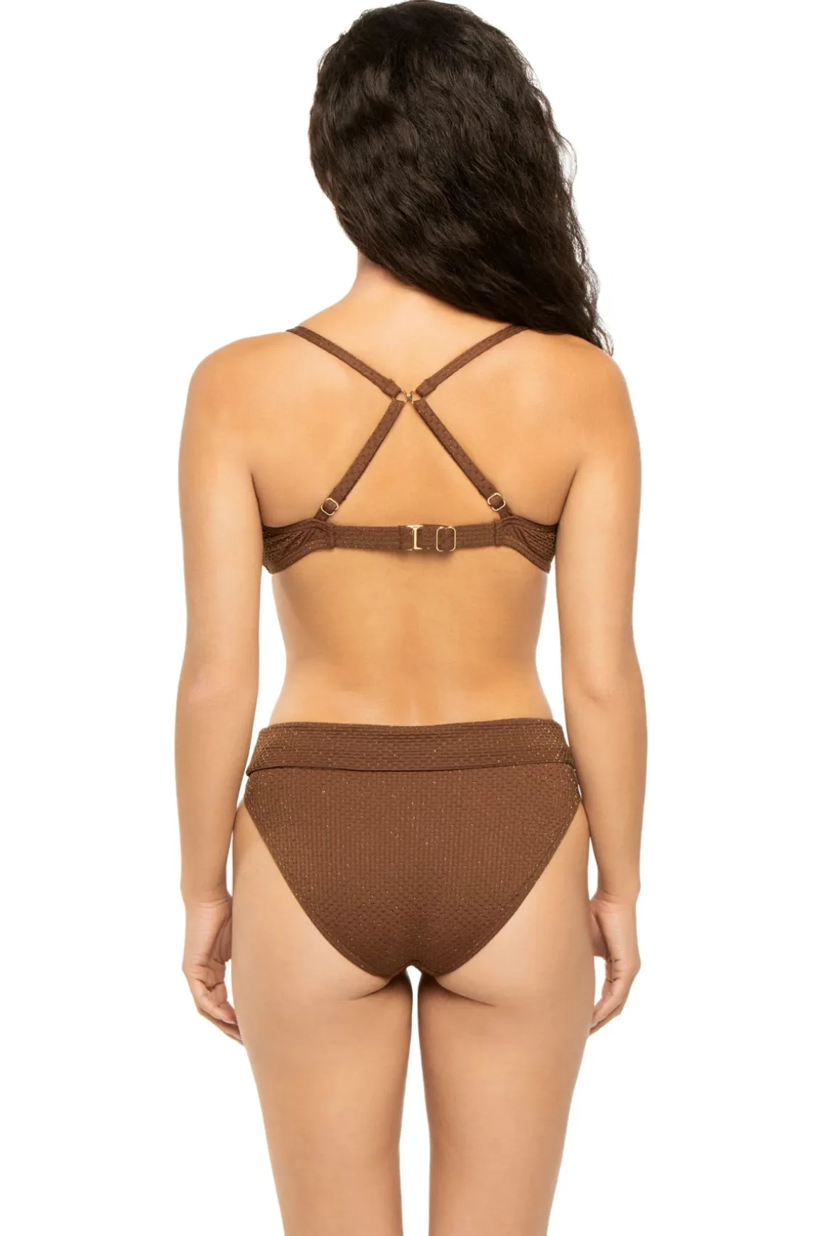 Jules Textured Bralette Bikini Top