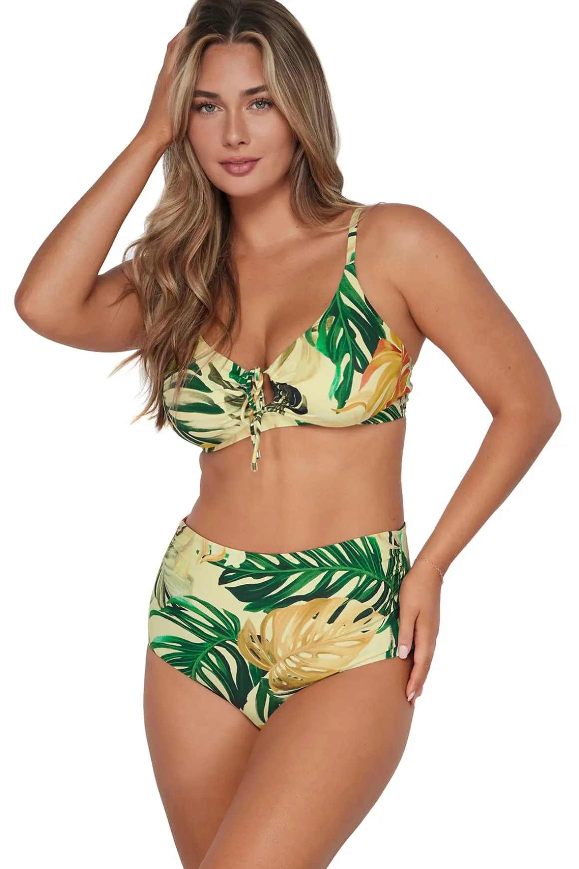 Kauai Keyhole Bralette Bikini Top (E-H Cup)