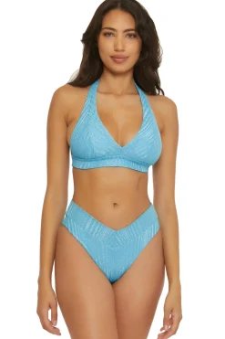Kenzie Halter Banded Bikini Top