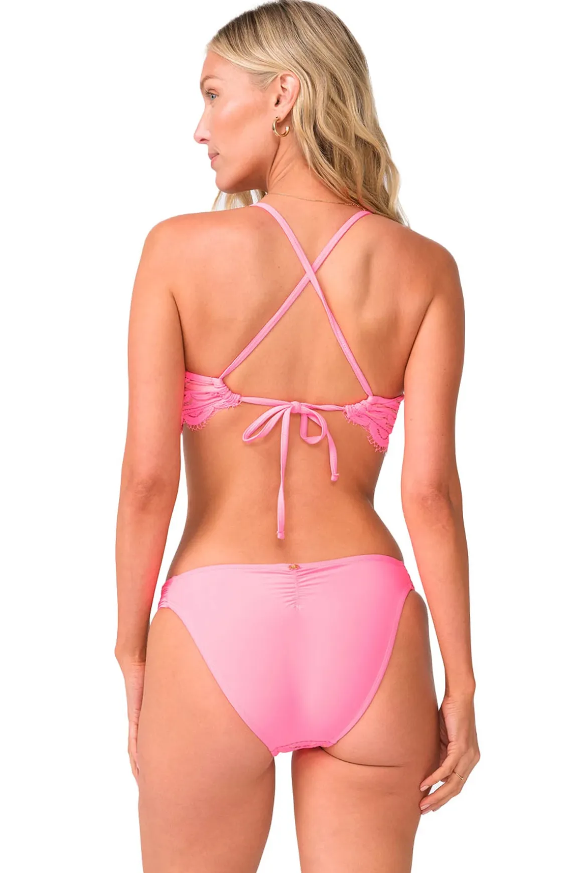 Lace Bralette Bikini Top