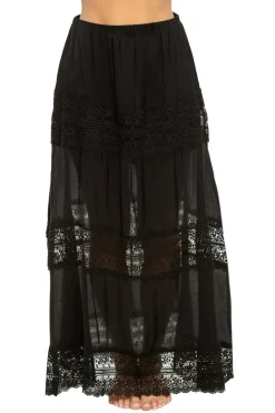 Lace Maxi Skirt