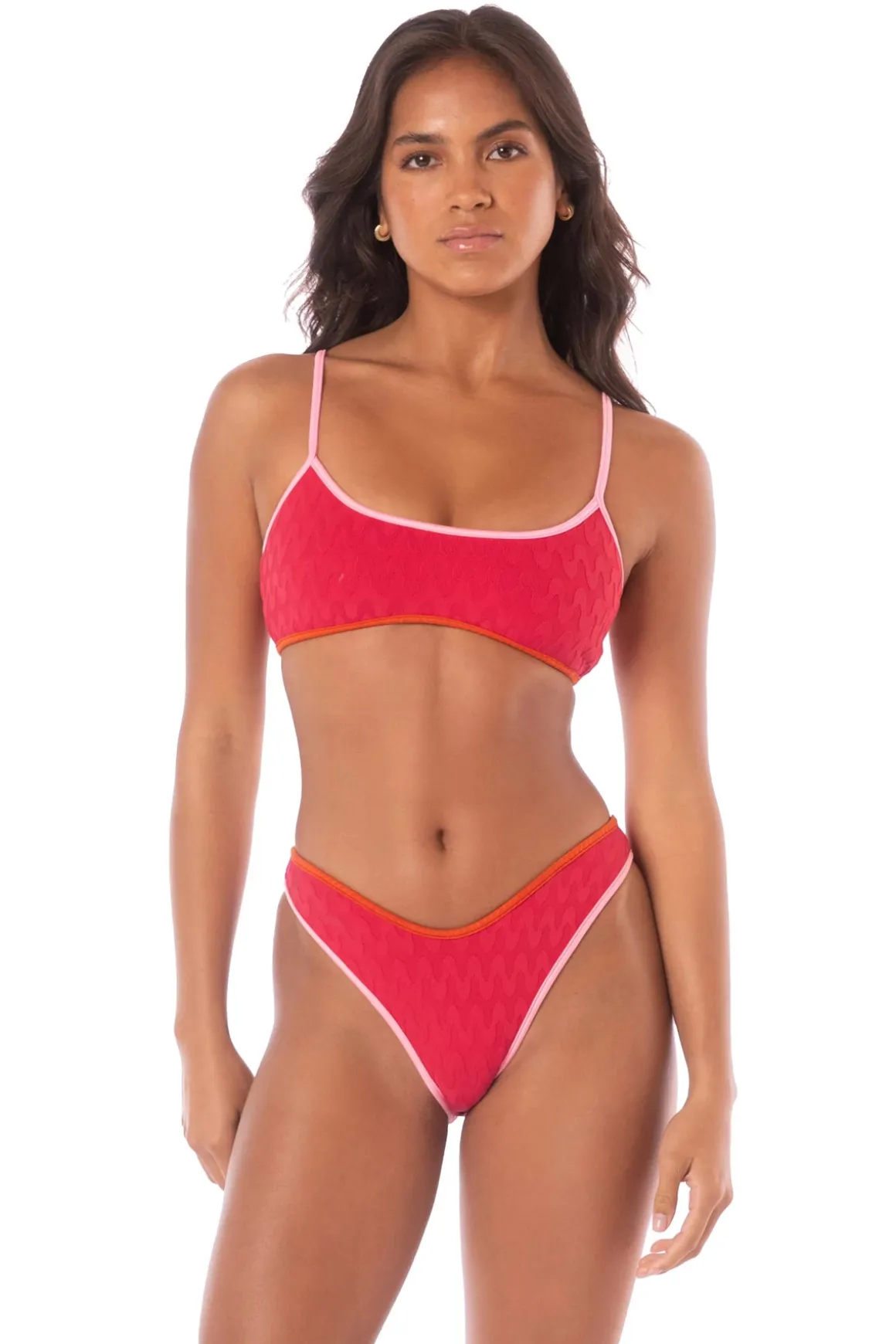 Lane Reversible Bralette Bikini Top