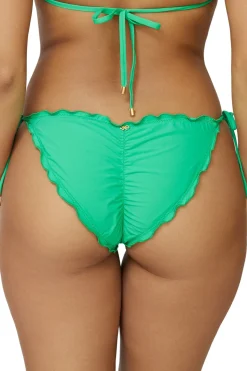 Lettuce Edge Tie Side Hipster Bikini Bottom