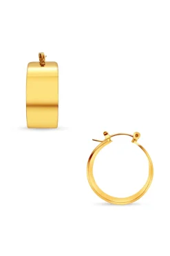 Lia Wide Hoop Earring