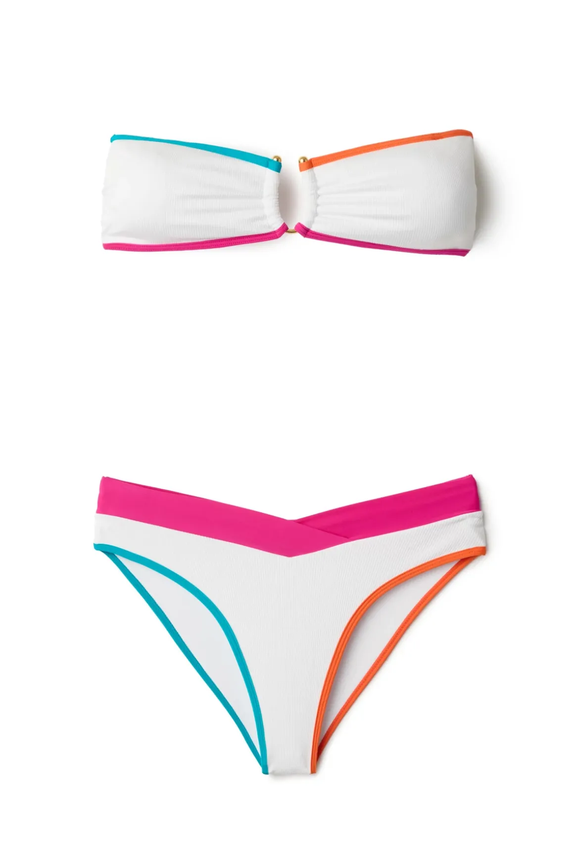 Lido Banded High Waist Bikini Bottom
