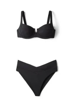 Lido Banded High Waist Bikini Bottom
